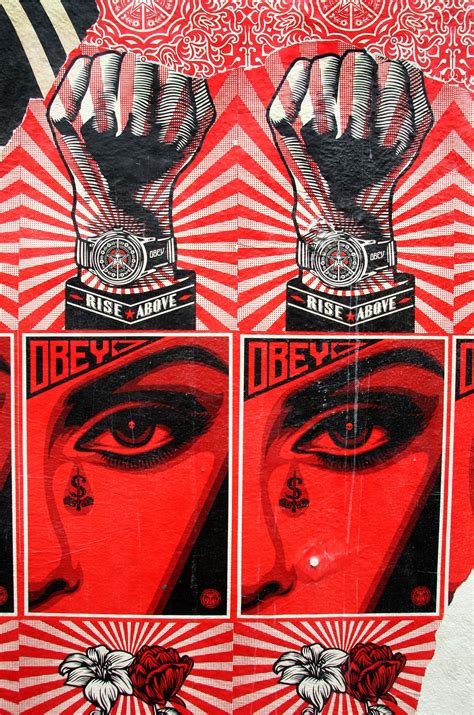 Shepard Fairey Wall Art Obey Art Shepard Fairey Obey Shepard Fairey