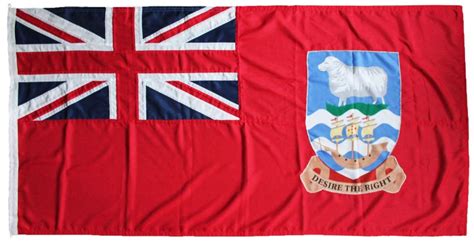 2yd 72x36in 183x91cm Falkland Islands Red Ensign Woven Mod Fabric