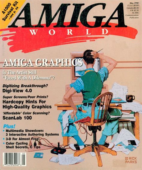 Amiga World Magazine For The Amiga Computer System Omgthese Were