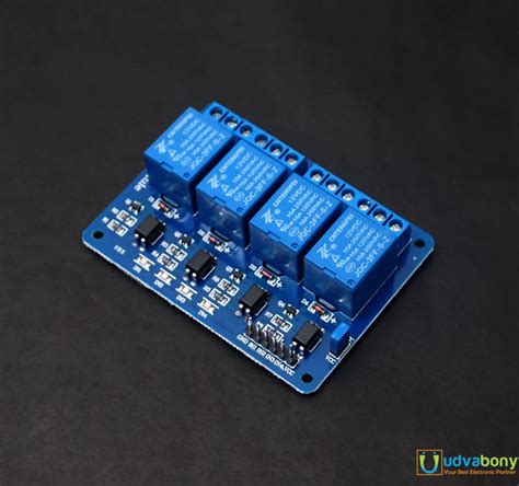 Relay Module Dc 12v 4 Channel Isolated Relay Control Module