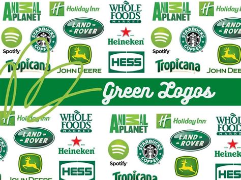 Top 20 Famous Logos Designed In Green