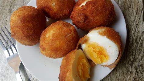 Hard Boiled Fried Eggs Recipe 15 Youtube