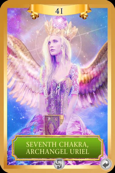 Archangel Uriel ~ Seventh Chakra Archangel Oracle