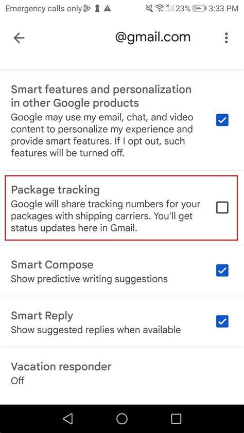 How To Use Package Tracking In Gmail For Android