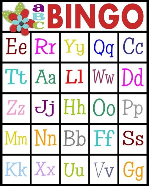 Bingo De Letras Para Niños Para Imprimir Hay Niños