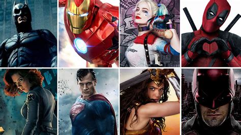 Film The 30 Best Superheroes Of All Time This Is The Current Ranking