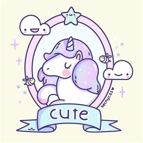 Super Cute Unicorn Drawing Perfect Simple Doodle For A Bullet Journal
