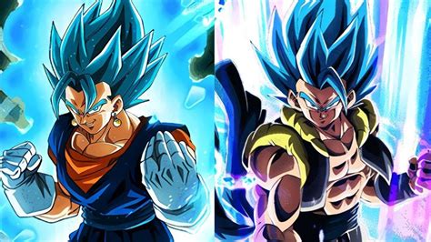 Dragon Ball Wallpapers Blue Wallpapers Gogeta Vs Vegito Wallpaper Pc