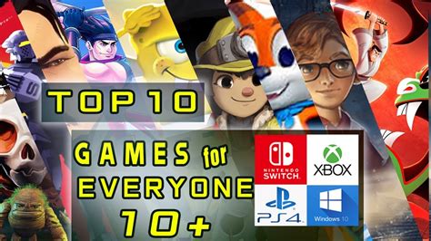 Top 10 Video Games For Kids To Play Everyone 10 Youtube