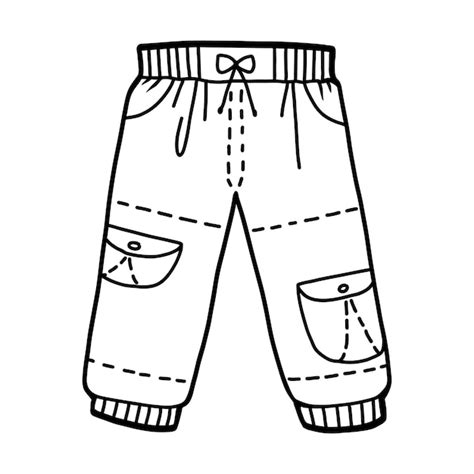 Pants Coloring Page Hicoloringpages Coloring Home Vlrengbr