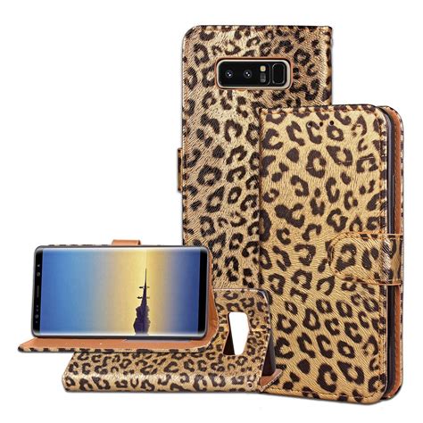 Buy Note8 Sexy Women Leopard Print Sex Wallet For Samsung Galaxy Note 8 Case