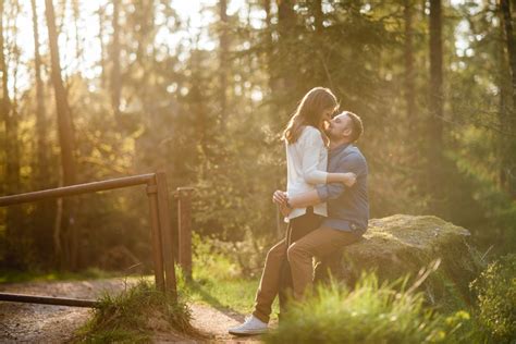 Paarshooting Im Wald Steinbruch SIMON MALIK PHOTOGRAPHY