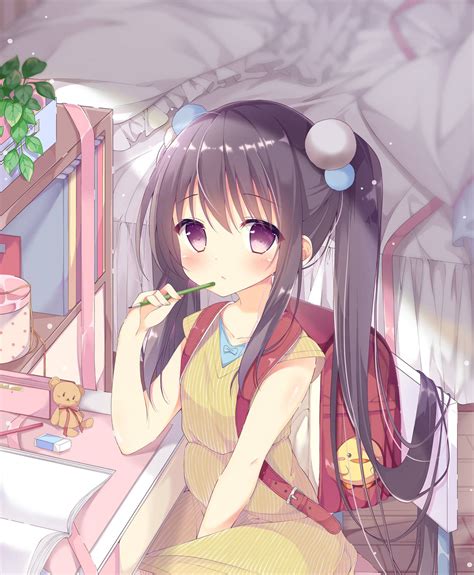 Download Cute Kawaii Anime Little Girl Wallpaper