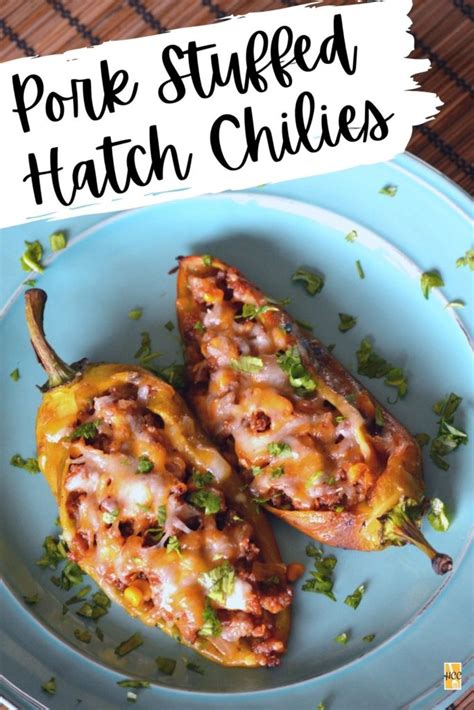 Stuffed Hatch Chile Peppers