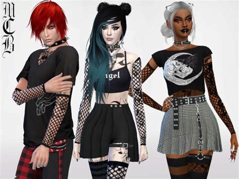 Sims 4 — Fishnet Sleeves By Maruchanbe2 — Cool Fishnet Sleeves For Your