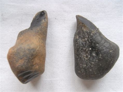 Paleolithic Flint Stone Two Pieces Small Tool Authentic Etsy Uk