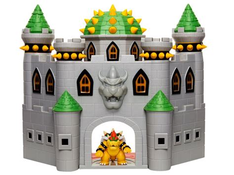 World Of Nintendo 250 Lava Castle And Deluxe Bowser Castle Playsets