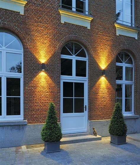 Led Cylindrical Ip55 Exterior Wall Light Up And Down Exterior Wall