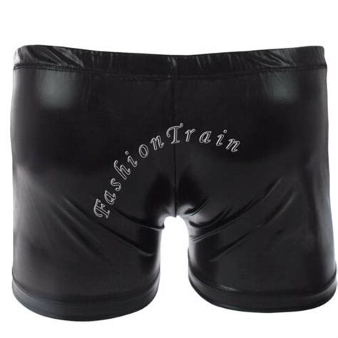 Sexy Men S Tuxedo Boxer Brief Bulge Pouch Underwear Bikini Shorts With Bow Tie Ebay