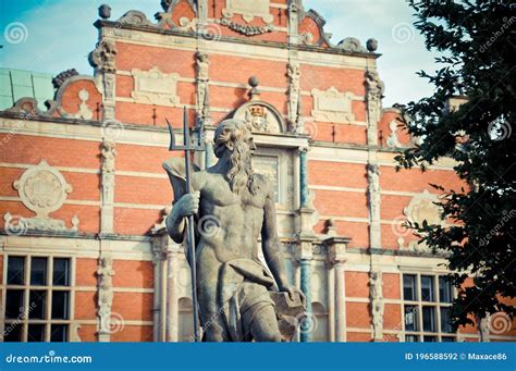 Copenhagen Denmark Neptune Statue Stock Photo Image Of Culture