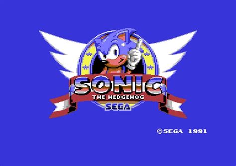 Sonic The Hedgehog 5 V12 For Commodore 64 By Mrsid Updated
