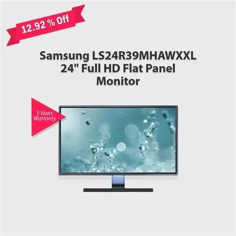 samsung 24 inch ls24r39mhawxxl full hd flat panel monitor at rs 8699 piece new items in mumbai