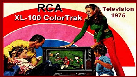 vintage rca television rca xl 100 colortrak 1975 rare sales briefing film solid state tv