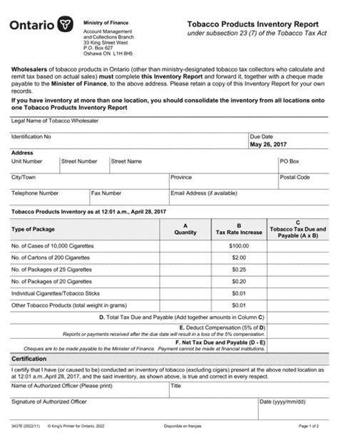 Form 3437e Fill Out Sign Online And Download Fillable Pdf Ontario