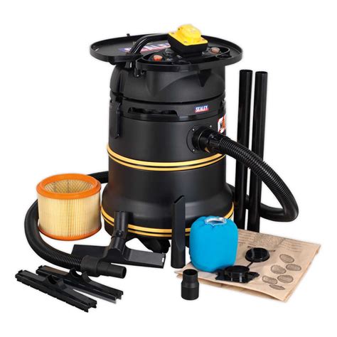 Wet and dry vacuums are more than just regular machines with the ability to deal with liquids. /Sealey PC35110V Vacuum Cleaner Industrial Wet & Dry 35ltr ...