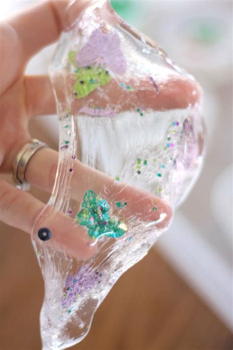 How To Make Clear Slime Little Bins For Little Hands