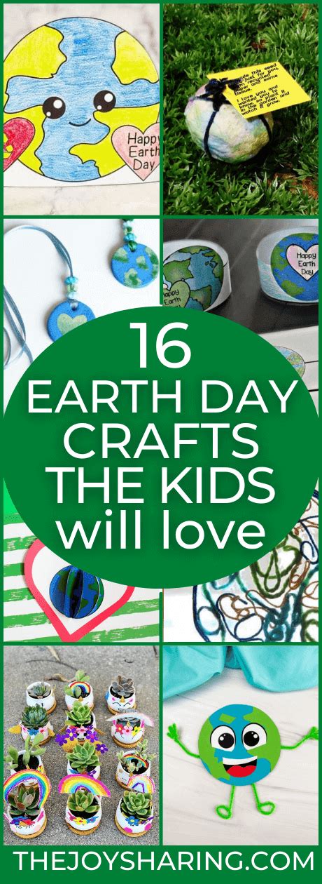 Earth Day Crafts For Kids The Joy Of Sharing