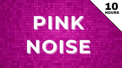 Pink Noise 10 Hours Sleep Sounds Hd Video Youtube