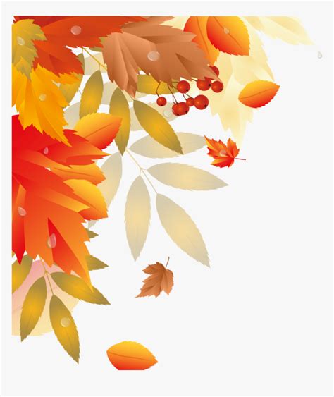 Decorative Clipart Fall Leaves Fall Leaves Corner Clip Art HD Png