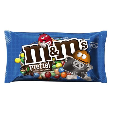 Mandms Pretzel Milk Chocolate Candy 99 Oz