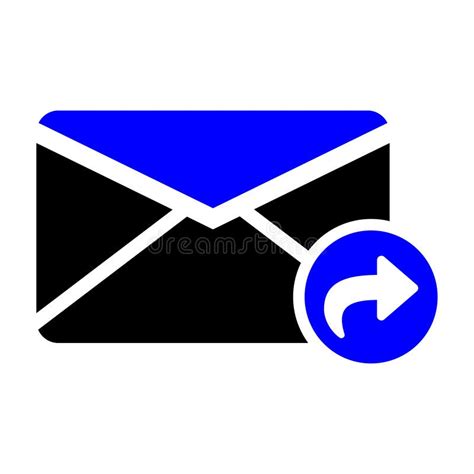 Forward Mail Icon Stock Vector Illustration Of Symbol 222993271