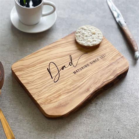 Personalised Wooden Chopping Board By The Rustic Dish