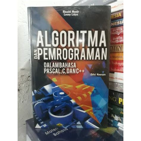 Jual Algoritma Dan Pemograman Dalam Bahasa Pascal C Dan C By