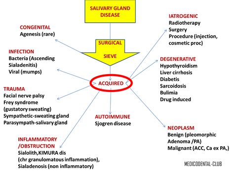 Medicodental Salivary Gland Disease