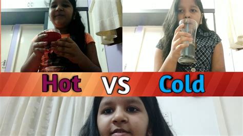 Hot Vs Cold Challenge For 24 Hours Fun With Prateek And Sakshi Youtube