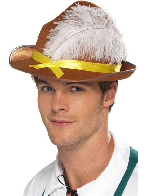 Brown Bavarian Hat Hat Accessories Themes Costumes Au
