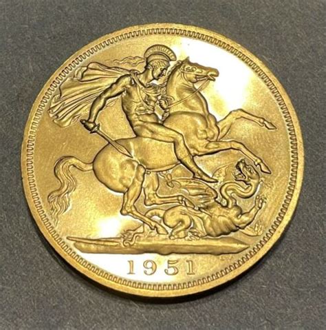 1951 Five Shilling Coin Festival Of Britain Commemorative Coin A1