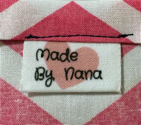30 Personalized Fabric Clothing Labels Iron Onsew On Labels Made By