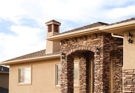 Again, an earth tone was chosen with small pieces of straw mixed in to create texture. How to Maintain Stucco - Bob Vila