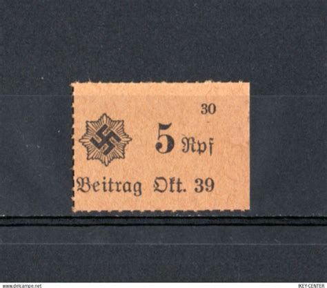 1939 45 2966 German Empire Third Reichmilitary Nazi Propaganda Stamp