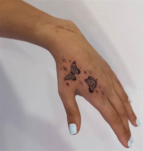Top 75 Butterfly Tattoo Hand Latest Ineteachers