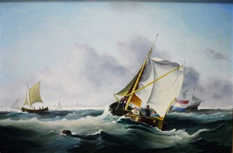 Lot 429 Charles George A French Packet Boat