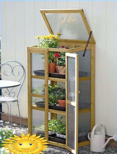 Mini Greenhouse On The Balcony Examples Of Arrangement