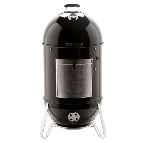 Weber Smokey Mountain 225 Inch Charcoal Cooker Smoker In Black The
