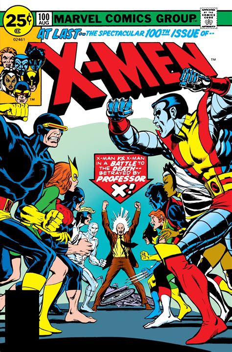 X Men Vol 1 100 Marvel Comics Database
