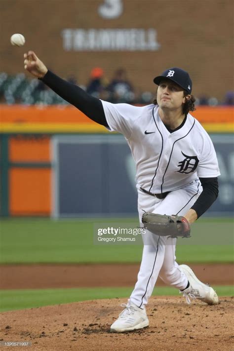 Casey Mize Of The Detroit Tigers Throws A Second Inning Pitch Against